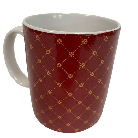 Lang and Wise Off the Tee Golf Golfer Cup Mug 12 oz Julee Simmons 1996 - Picture 2 of 5